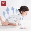 AIBEDILA Baby Boys Summer Thin Cartoon Rompers Baby Girls Short Sleeve Bodysuit Newborn Infants Jumpsuit New Costume 2