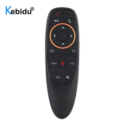 kebidu G10 G10S Air Mouse Voice Control 2.4G USB Receiver G10s with Gyro Sensing Mini Wireless Smart Remote for Android TV BOX