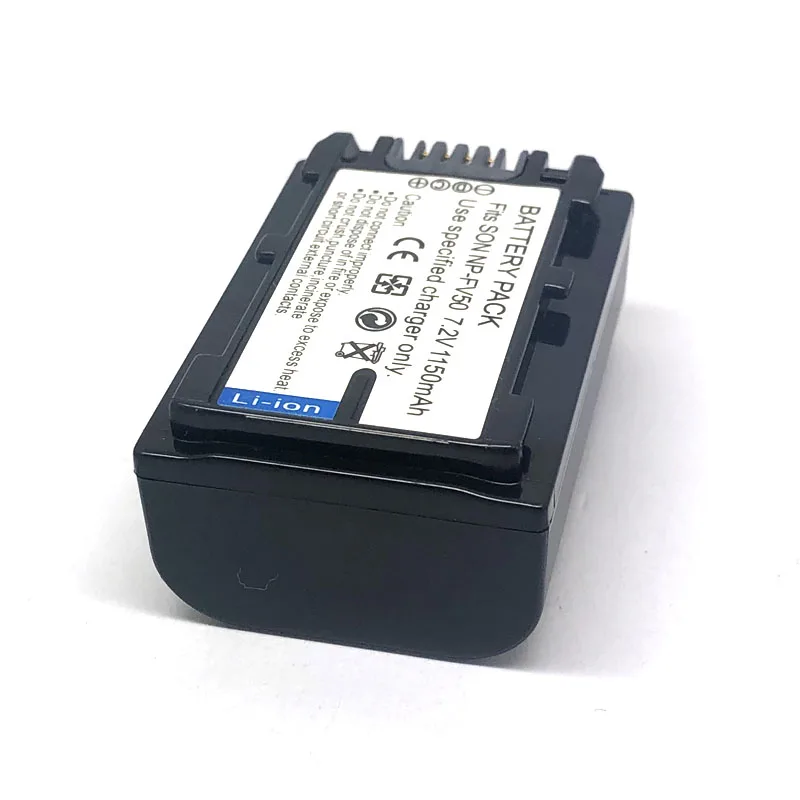 NP-FV100 NP-FV50 NP-FV70 Battery and Charger for SONY NP FV50 FV70 FV100 FV30 FH60 FH70 FH100 CX700 CX760 AX100E SX83 SX63 CX580