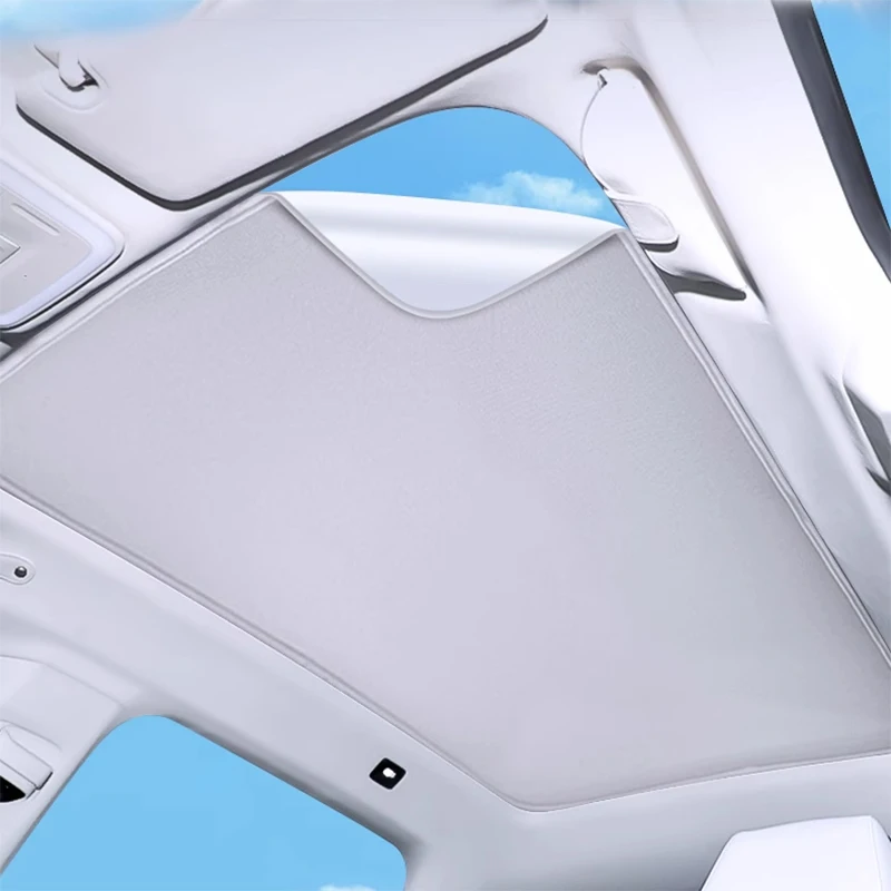 Car Electrostatic Adsorption Sunroof Sunshade Fit For Porsche Taycan  2019-2023 Heat Insulation Skylight Sticker Auto Accessories - AliExpress