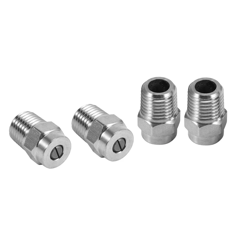 

40X Pressure Washer Surface Cleaner Nozzle Replacement Thread Type Spray Nozzle To Water Broom And Undercarriage Cleaner