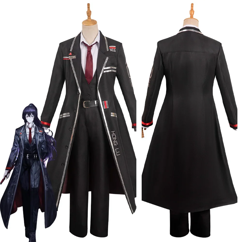 

Hong Lu Cosplay Men Costume Game Limbus Company Roleplay Fantasia Outfits Man Halloween Carnival Party Clothes For Male Disguise