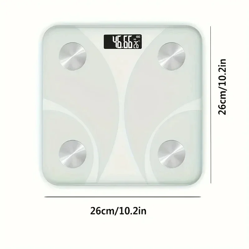 1pc Household weight scale, human ultra precision height weight loss instrument, intelligent Bluetooth body fat scale