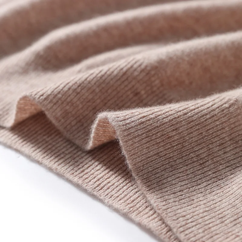 100% Pure Wool Men's O-Neck Pullover Solid Large Size Loose Casual Sweater Spring and Autumn Outdoor Cashmere Sweater mink cashmere sweater