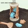 Outdoor Beach Toys Kid Toy Fun Shovel Molds Beach Bucket Set Hold Sand Digging Tools Bucket Gift Kid Sand Toy Sand Digging Tools 4