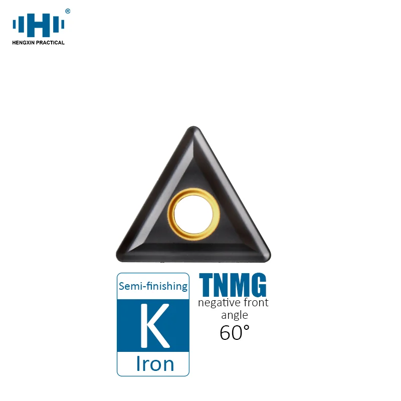 

HENGXIN Tungsten Carbide Inserts TNMG160404 TNMG160408 TNMG160412 I230B TNMG CVD External Turning Tools Cutting Tool CNC Lathe