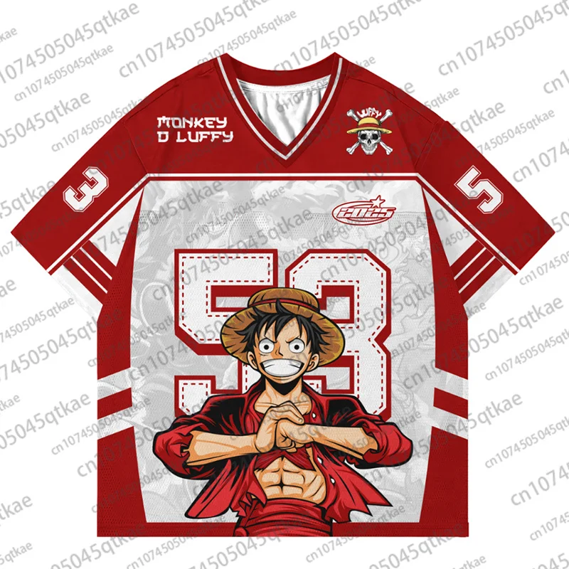 MANOF／2025 LAYER SHIRT ONE PIECE One Piece Yamato Three Haki Officially Licensed Men's Short