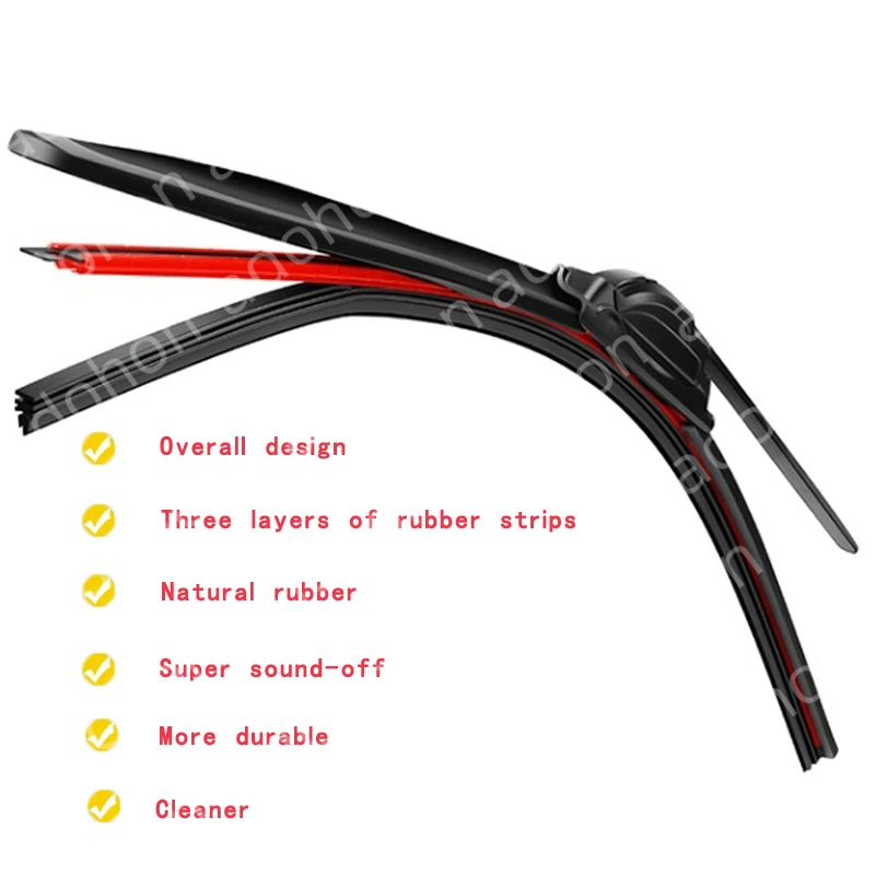 16" U-Hook Frameless Wiper Blade 5