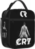 Soccer Lunch Box,Cute Boys Lunch Bag for Soccer Lovers, Reusable Thermal Lunch Box for Women Men Adults School Picnic Work 2