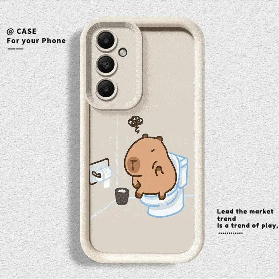 Charming Capybara Matte Phone Case