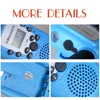 2KM 1 Pair Walkie Talkies Radio Cool 2 Players Intercom Phone Toy Boy Gift Age 7 8 9 10 Year Old Handy Interphone Wireles Device 4