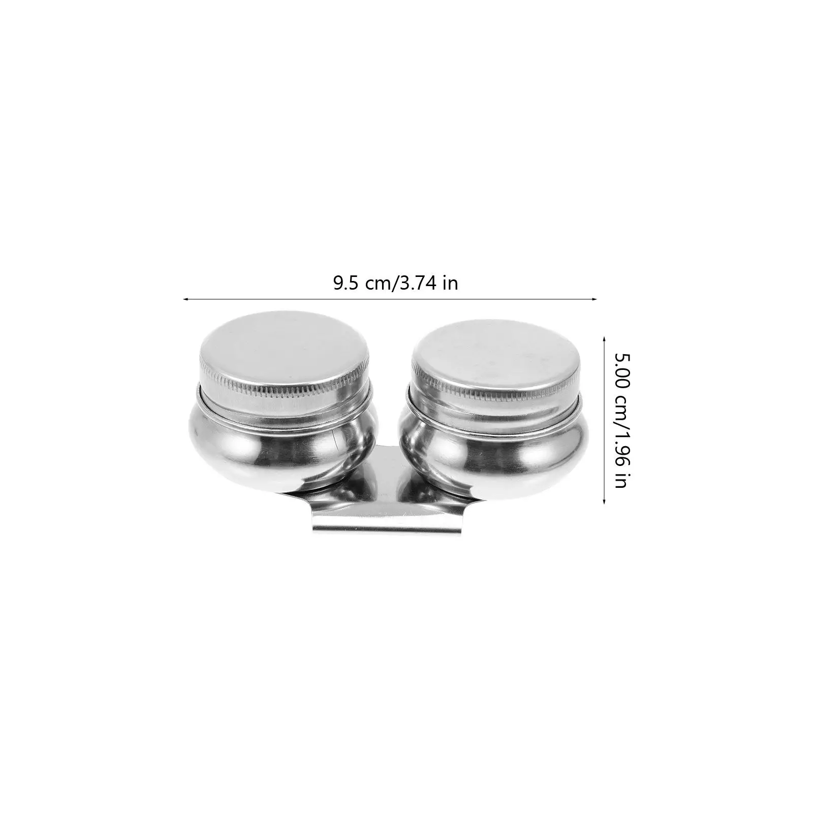 페인팅 브러쉬 세척용 냄비 스테인레스 스틸 서예 클리너 예술가를 위한 다용도 색상 혼합 용기 야외 그림 그리기