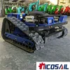 Customized Automatic Mini Crawler Lawn Mower Gasoline Remote Control Robot Grass Cutter Machine with EPA and Euro engine 6