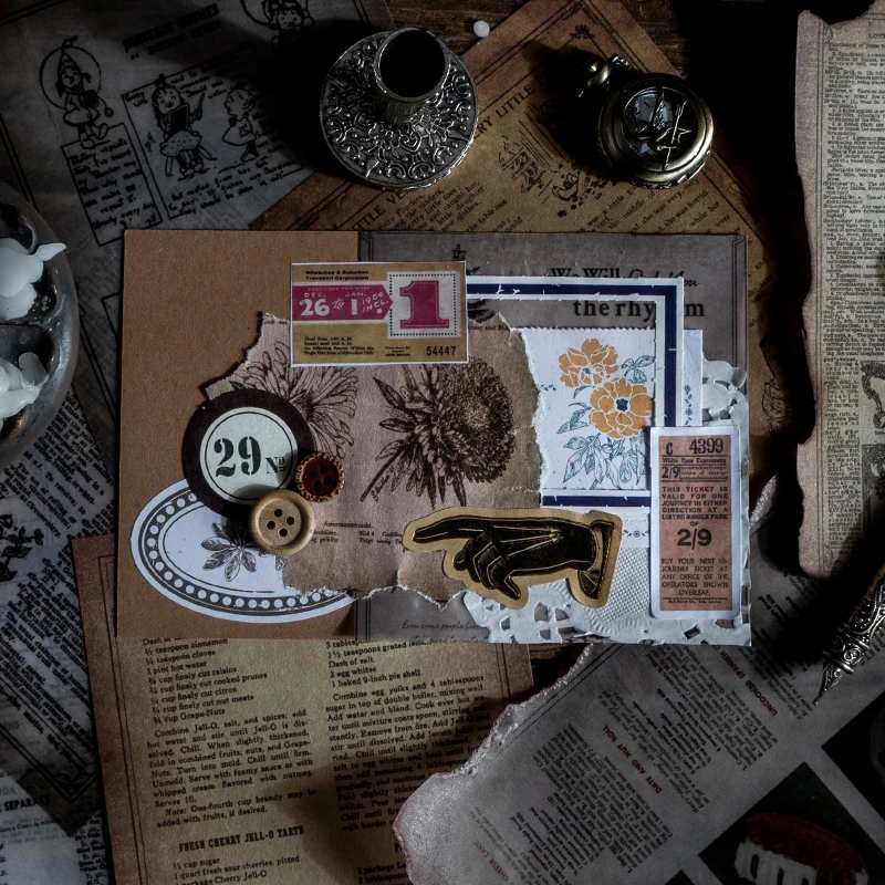 Рисунок 5 - декоративные бумаги для коллаж