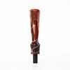 1 piece Colored acrylic pipe mouthpiece, curved handle saddle shape, tenon OD 7.1mm, mouthpiece OD 13.5mm,tobacco pipe accessory 5