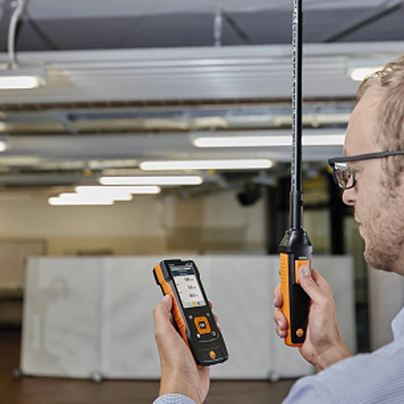 Testo 440 Delta P Flow ComboKit 1 Lux Kit 조도계 풍속 및 IAQ 측정 장비 0563 4409