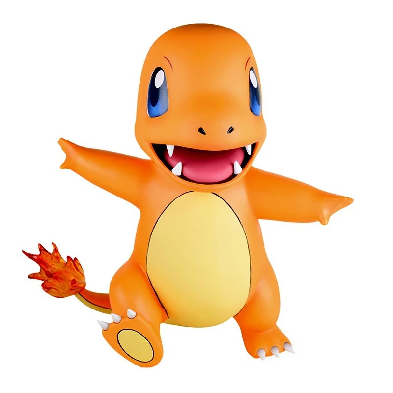 Pokemon 1:1 figura anime água charmander oversized pikachu bulbasaur mew  snorlax squirtle raichu modelo boneca ornamento crianças presentes -  AliExpress