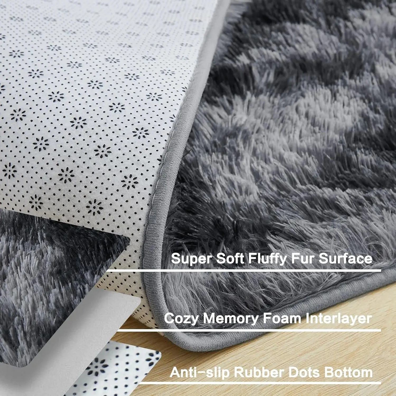 Soft Shaggy Area Rug 5