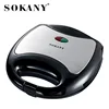 SOKANY102 Electric Sandwich Maker Panini 750W Waffle Maker Cooking Kitchen Appliances Breakfast Waffles Machine Non-stick Pan 1