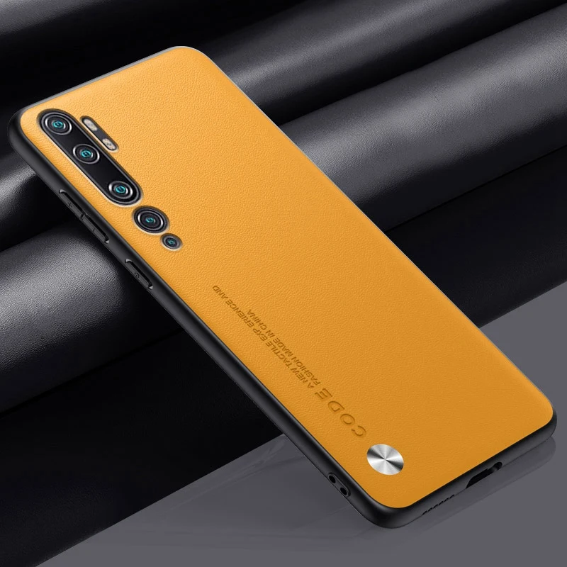 Luxury PU Leather Matte Silicone Phone Case - Premium Protection Back Cover