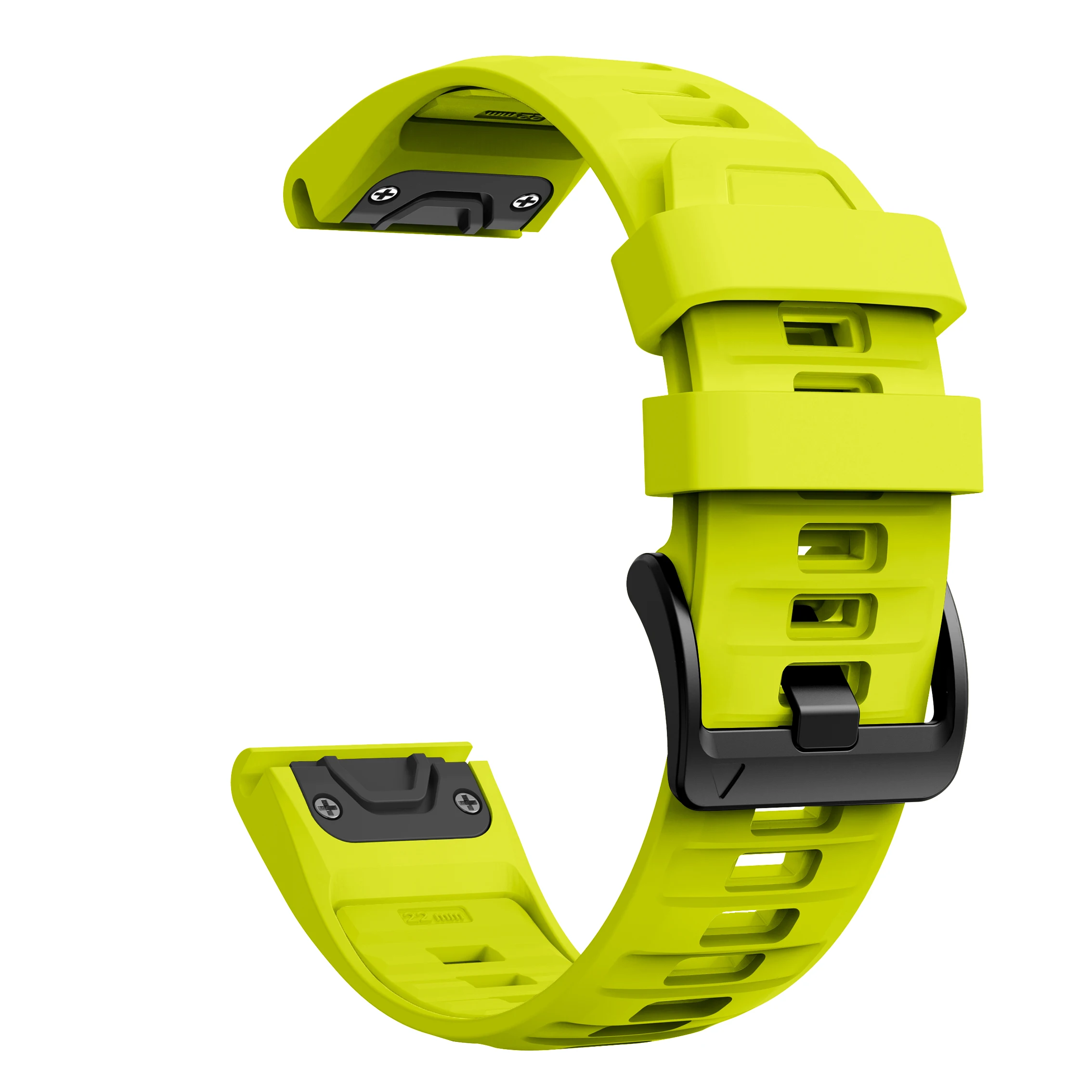 Breathable Silicone Quick Fit Watch Strap - Soft Outdoor Band in Multiple Sizes