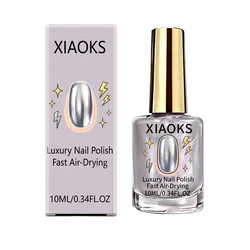 10ML Light Purple Fast - Drying High Gloss Pearl Cream Nail Polish (E001)