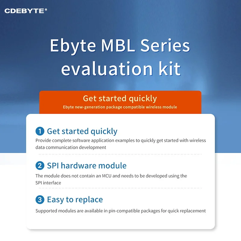 CMT2300A 868/915MHz 무선 모듈 테스트 보드 CDEBYTE E49-900MBL-01 사전 납땜 E49-900M20S USB 인터페이스 테스트 키트 간편한 사용