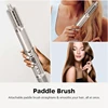 Folding Hair Dryer Negative Ion Home Hot Air Comb Set Wind Salon Hair Styler Tool Professional Hair Dryer EU Plug 2