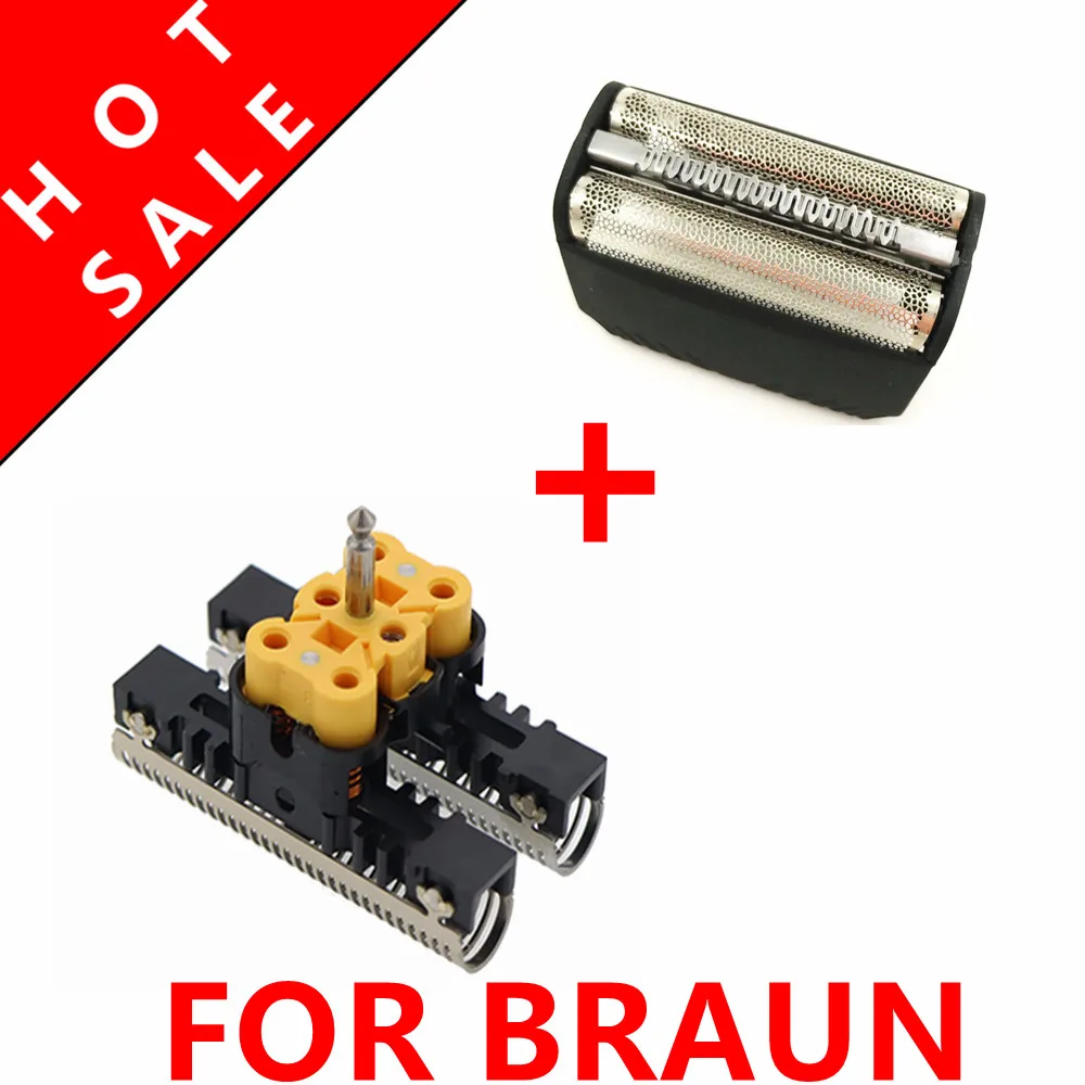 

30B Foil screen + razor for Braun 3 Series SmartControl 4000 SyncroPro &7000 TriControl Series 5495 7505 7520 7650 Shaver razo