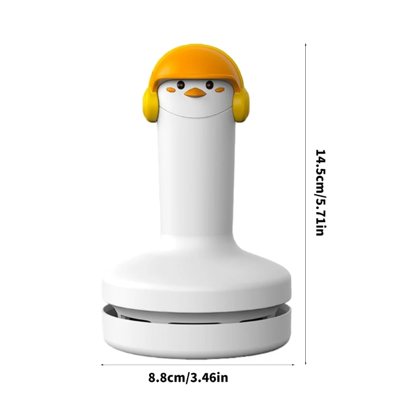 휴대용 무선 데스크탑 진공 청소기 키보드 탁상 종이 스크랩 청소를위한 경량 미니 진공 청소기