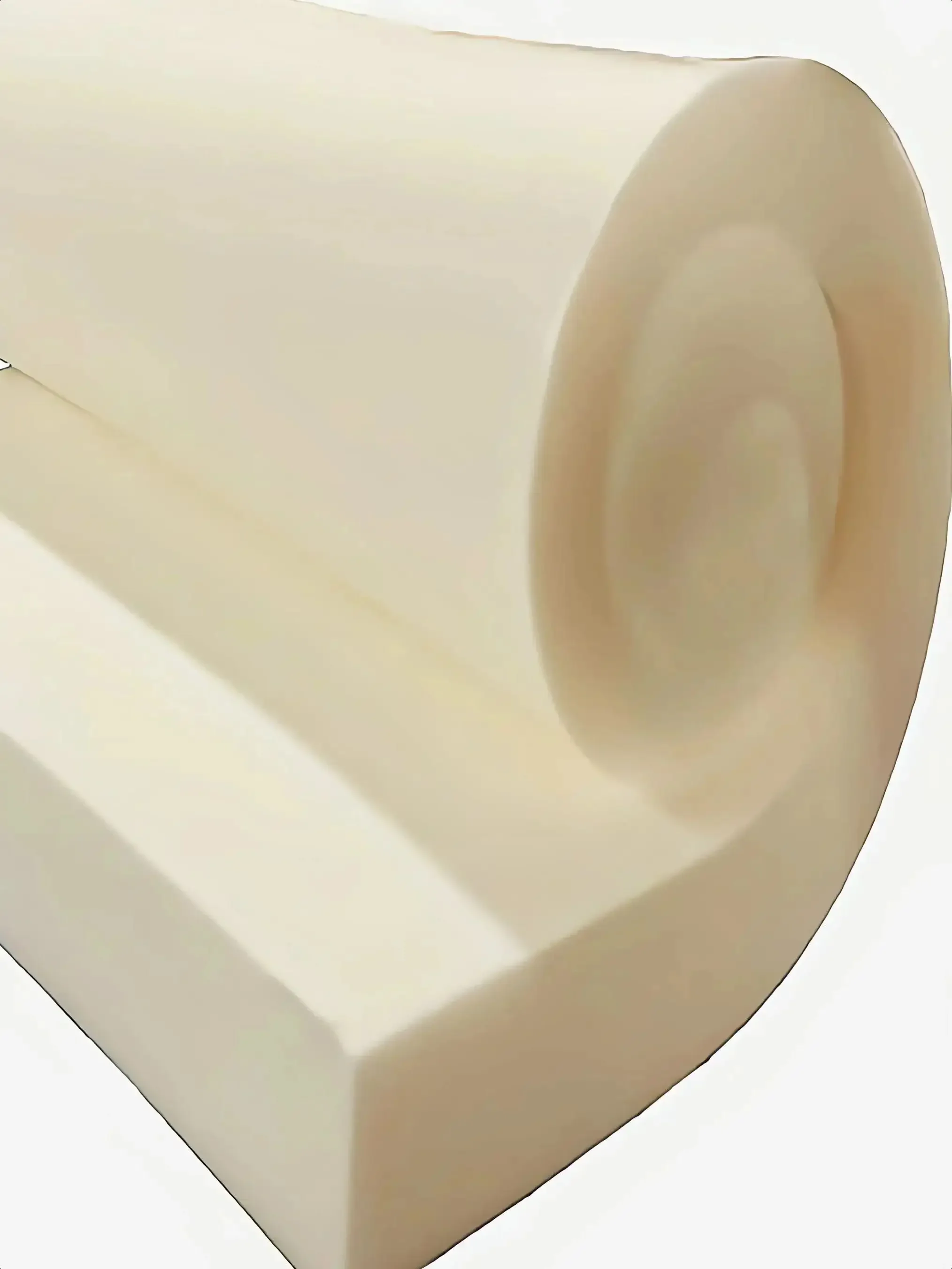 GoTo Foam 6" Height x 30" Width x 72" Length 44ILD (Firm) Upholstery Cushion Made in USA 2