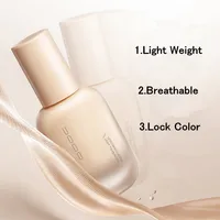 UODO Matte Face Make Up Liquid Foundation Primer Oil Control Hydrating Moisturizing Concealer Skin Care Long-lasting 2