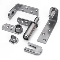 Stainless Steel Pivot Door Hinge Heavy Duty 360 Degree Rotating Shaft For Room Automatic Rebound Wooden Door Hinge Hardware 1
