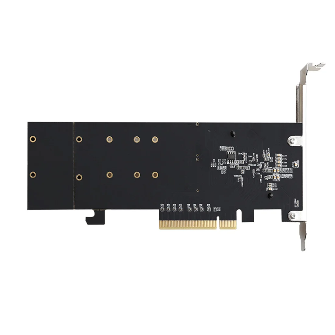 Cartão de Expansão para Ssd Txb122 Pcie 3.1x8 Asm2812 para Portas M.2 Conversor M-key para Pci-e Duplo para Ssd Nvme 223022110 - Imagem 4