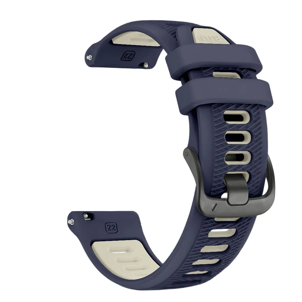 Universal Adjustable Silicone Watch Band - Available in 18mm, 20mm, and 22mm Sizes