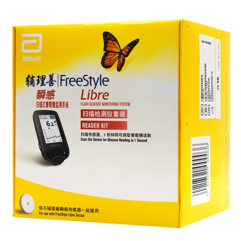 Abbott FreeStyle Libre Instantaneous Blood Glucose Scanner Free Blood Probe Measurement Tester