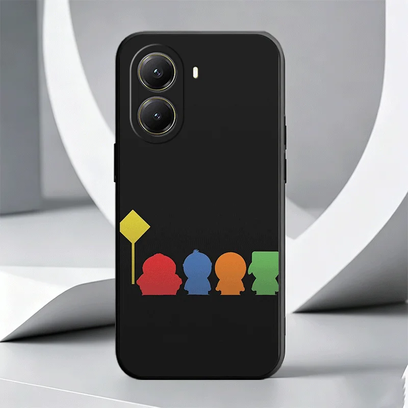 Cartoon S-South P-Parkes Phone Case with Patter Design