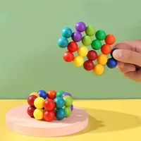 Puzzle Decompression Universal Bead Color 3D Decompression Ball 3D   Cube Ball Novel And Unique Decompression Release Toy 2