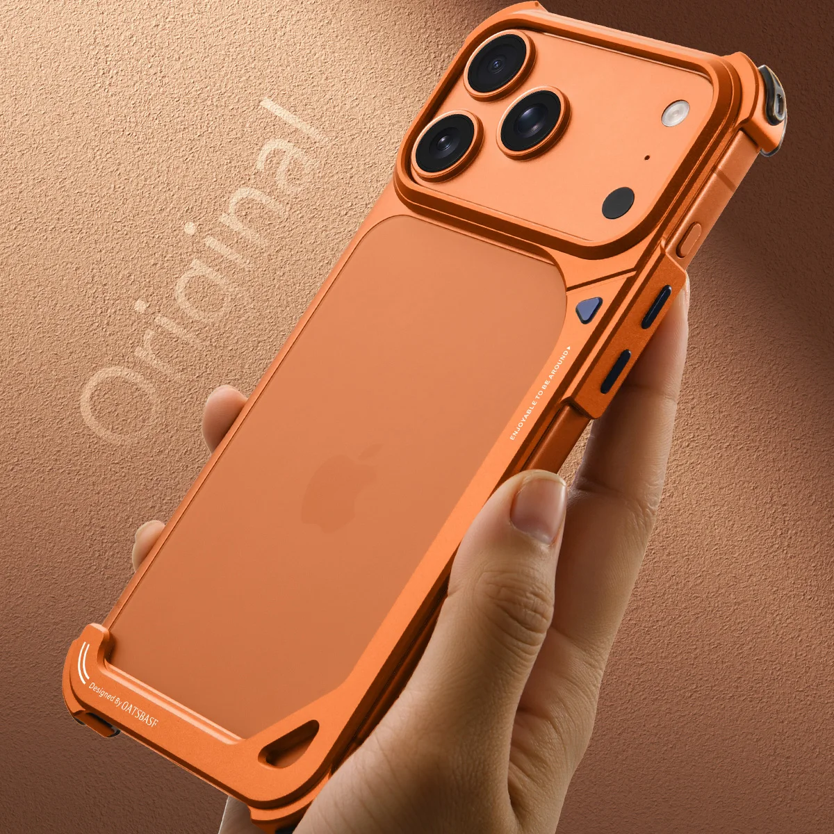 Eary Ultra-Thin Aluminum Shockproof Phone Case - Slim Frameless Design