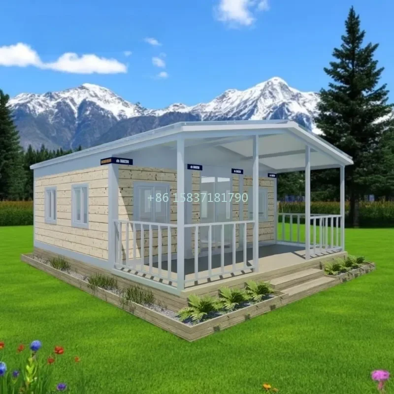 รูปสินค้า บ้านคอนเทนเนอร์หรูหรา สไตล์อเมริกัน