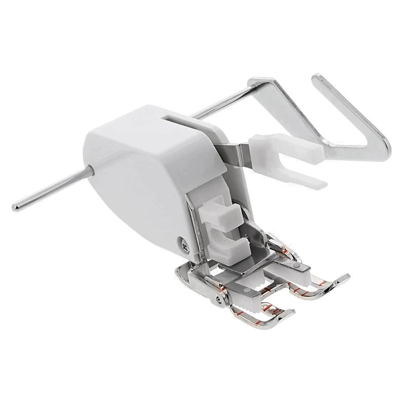 Multifunction Open Toe Walking Foot With Adjustable Guide Fits Low Shank Sewing Machines-Brother, Janome, Singer, And More