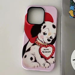 Retro Cat and Dog Party Luxury Double - Layer Phone Case for iPhone 17 Air (FLR - 319FLR250902401)