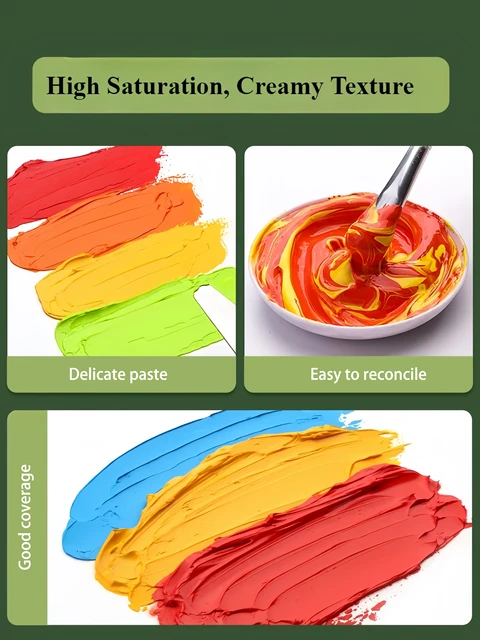 50ml Artist Oil Paint Tube 3