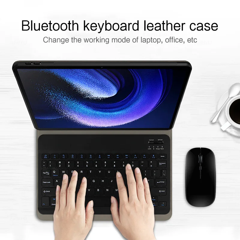pour huawei matepad étui clavier patch lado tablette couverture pour huawei matesub honor pad clavier étui