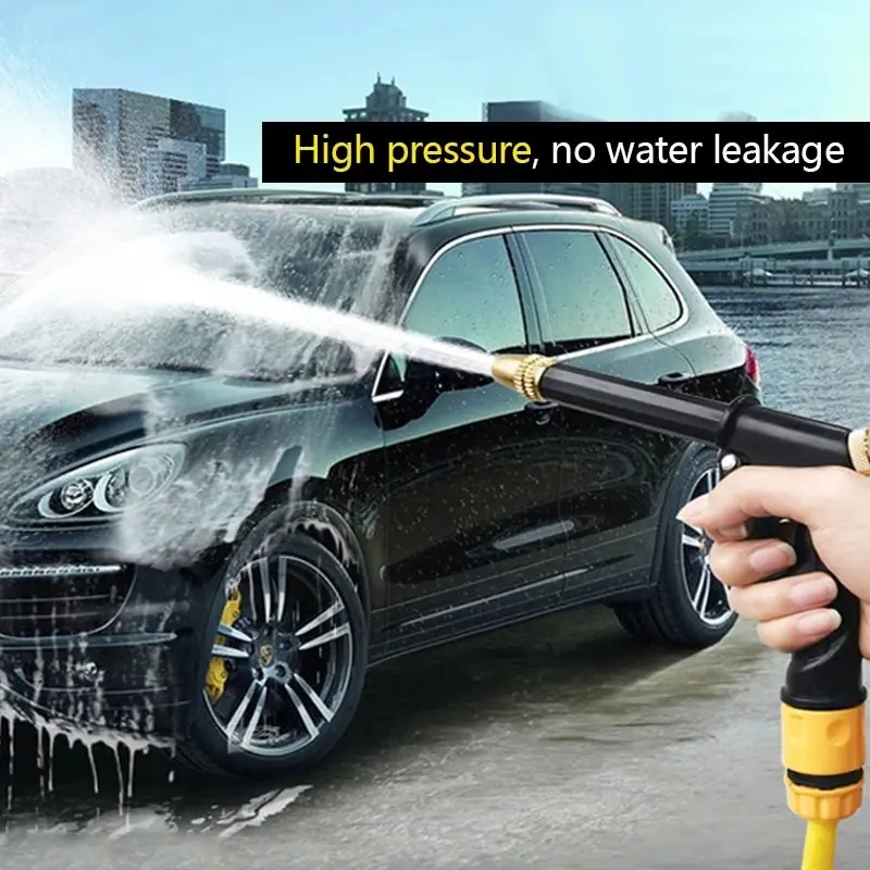 

Портативный водяной пистолет высокого давления для очистки автомойки садовый шланг для полива насадка спринклер водяной пистолет для пены оптовая продажа