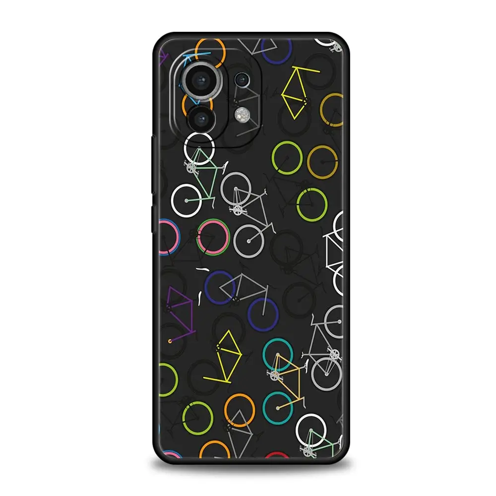 Durable Phone Case with Mountain Bike Design