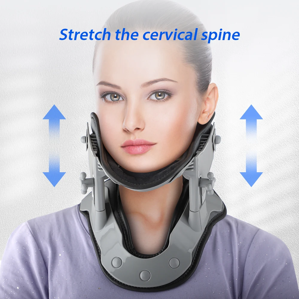 Description Picture 4 of itemNeck Stretcher Cervical Traction Device Inflatable Cervical Vertebra Tractor Posture Corrector Cervical Collar Stretch Neck Care
