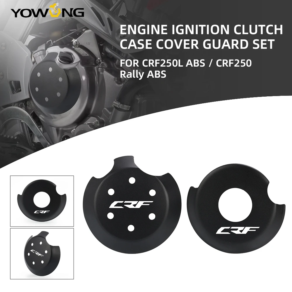 

Motorcycle Accessories Engine Ignition Clutch Case Cover Guard Set FOR HONDA CRF250L ABS CRF 250 Rally ABS 2017 2018 2019 2020