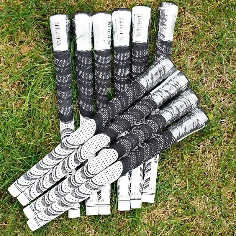 5/13 PCS Golf Putter Grips Men's Rubber Golf Grips Cotton Yarn Golf Club Grips Iron and Wood Standard/Midsize Grip Universal 2
