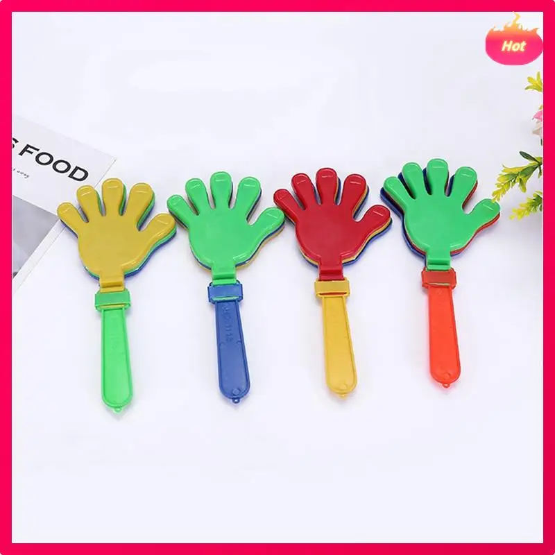 Multi Cheerleading Cheering Clapping Props Plastic Clapping Props Hands (Random Colors)